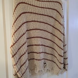 Like new BKE sweater...has the "worn out" look...bought it that way. XL